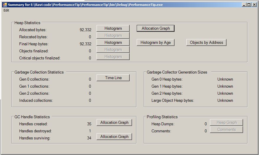 StringBuilder class Statics